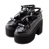 クロスorダブルベルトリボンパンプス