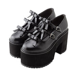 クロスorダブルベルトリボンパンプス