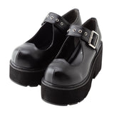 オープンハートハトメパンプス