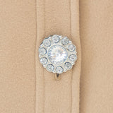 ビジュー釦セーラーカラーコート