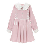 サイドレースアップリボンワンピース