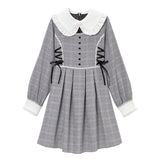 サイドレースアップリボンワンピース