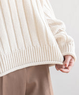 チャイナニットプルオーバー