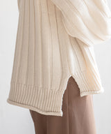 チャイナニットプルオーバー