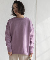 バックレースアップニット