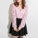 スカラップバックリボンドッキングワンピ