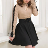 サイドクロスプチハイドッキングワンピ