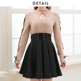 サイドクロスプチハイドッキングワンピ