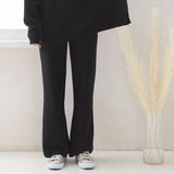 【長谷川愛】ニットフレアパンツ