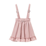 ストーンバックルサスフリルスカート