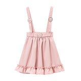 ストーンバックルサスフリルスカート