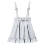 ストーンバックルサスフリルスカート