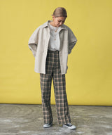 フェイクレザーオーバーサイズシャツジャケット