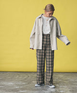 フェイクレザーオーバーサイズシャツジャケット