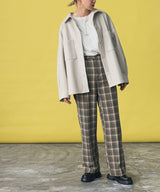 フェイクレザーオーバーサイズシャツジャケット