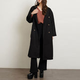 フェイクウールチェスターコート