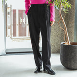 タックセンタープレスワイドパンツ