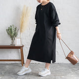 ボリューム袖ワンピース