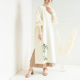 ボリューム袖ワンピース