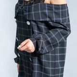 チェックシャツチュニック