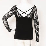 【メール便】バスト開きセクシージップレーストップス