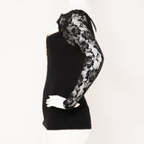 【メール便】バスト開きセクシージップレーストップス