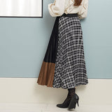 デザインプリーツスカート【H】