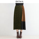 デザインプリーツスカート【H】