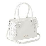 レースアップスクエアショルダーバッグ