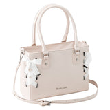 レースアップスクエアショルダーバッグ