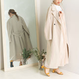 オーバーサイズトレンチコート