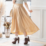 フィッシュテールロングスカート