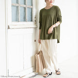 【メール便】ポケット付き長袖ロンT