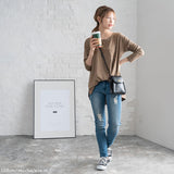 【メール便】ポケット付き長袖ロンT