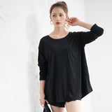 【メール便】ポケット付き長袖ロンT