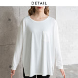 【メール便】ポケット付き長袖ロンT