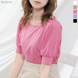 【メール便】パフスリーブトップス