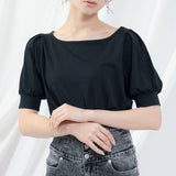 【メール便】パフスリーブトップス