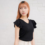 【メール便】ラッフルスリーブトップス