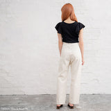 【メール便】ラッフルスリーブトップス