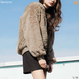 ファーボアブルゾン