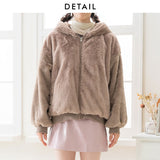 ファーボアブルゾン