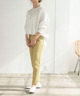 ツイードテーパードパンツ