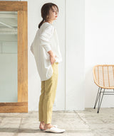 ツイードテーパードパンツ