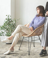 ツイードテーパードパンツ