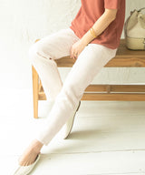 ツイードテーパードパンツ