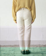 ツイードテーパードパンツ