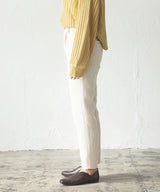 ツイードテーパードパンツ