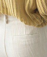 ツイードテーパードパンツ