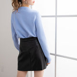 デザインニットトップス